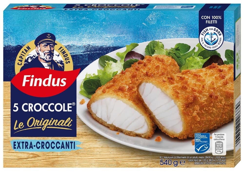 5 Croccole di merluzzo, 540 g – Panorama