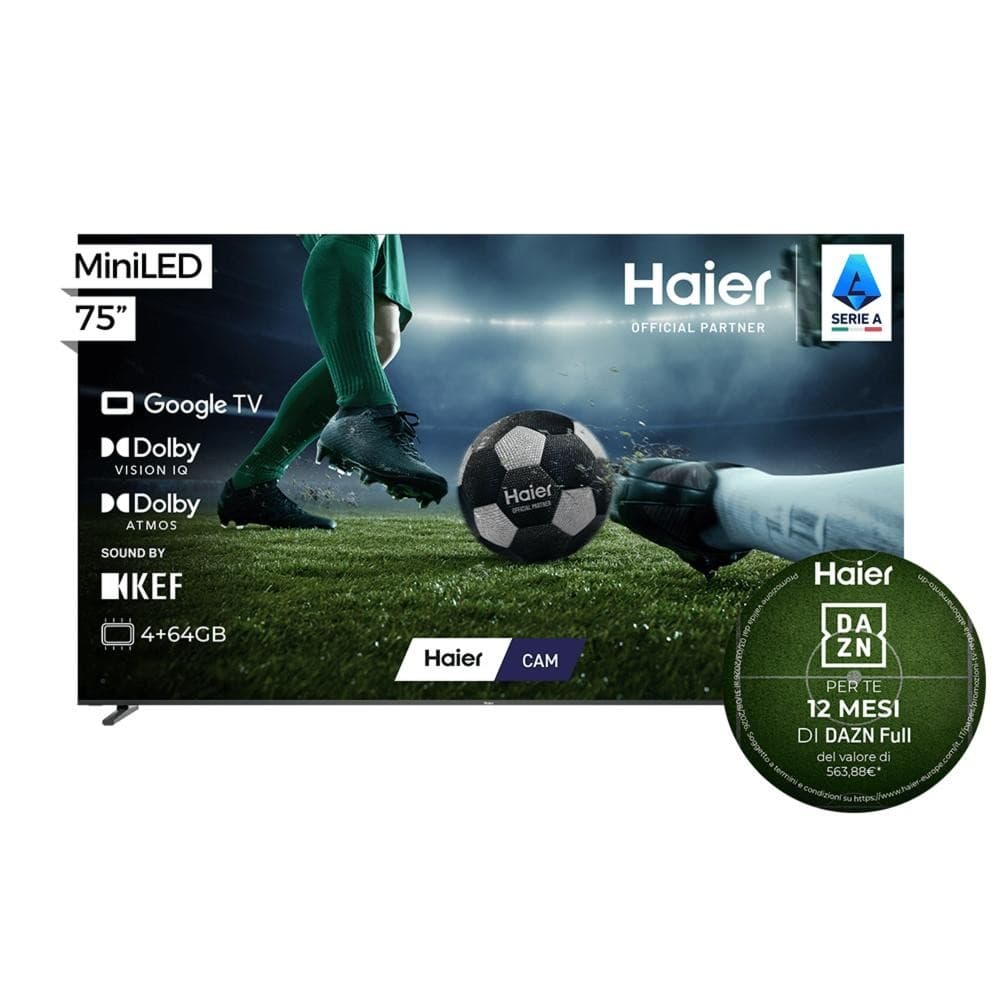 Haier Smart TV MiniLED Serie M92 H75M92FUX, 75" – Comet