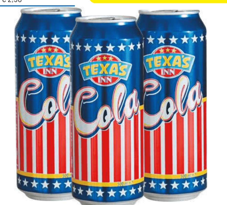 Texa's Inn Cola lattina, 3 x 500 ml – Dpiù