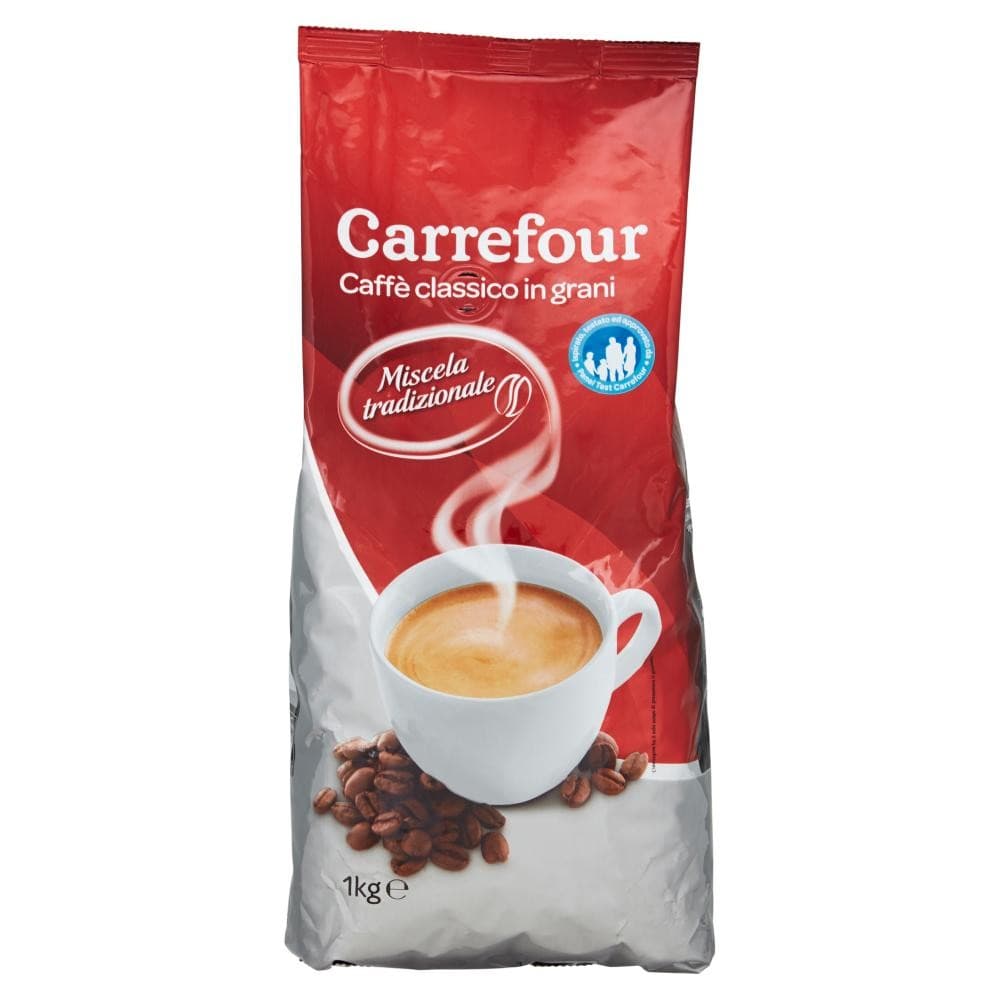 Caffe' Classico in Grani 1 kg in offerta da Carrefour