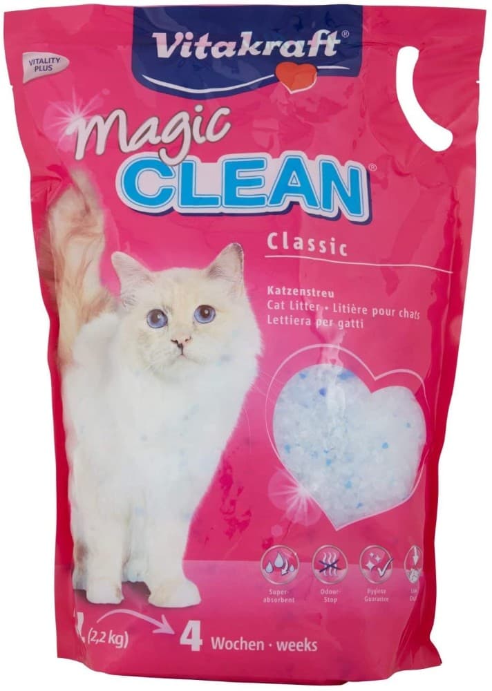 Lettiera in Silicio Magic Clean 5 l Vitakraft in offerta da Carrefour