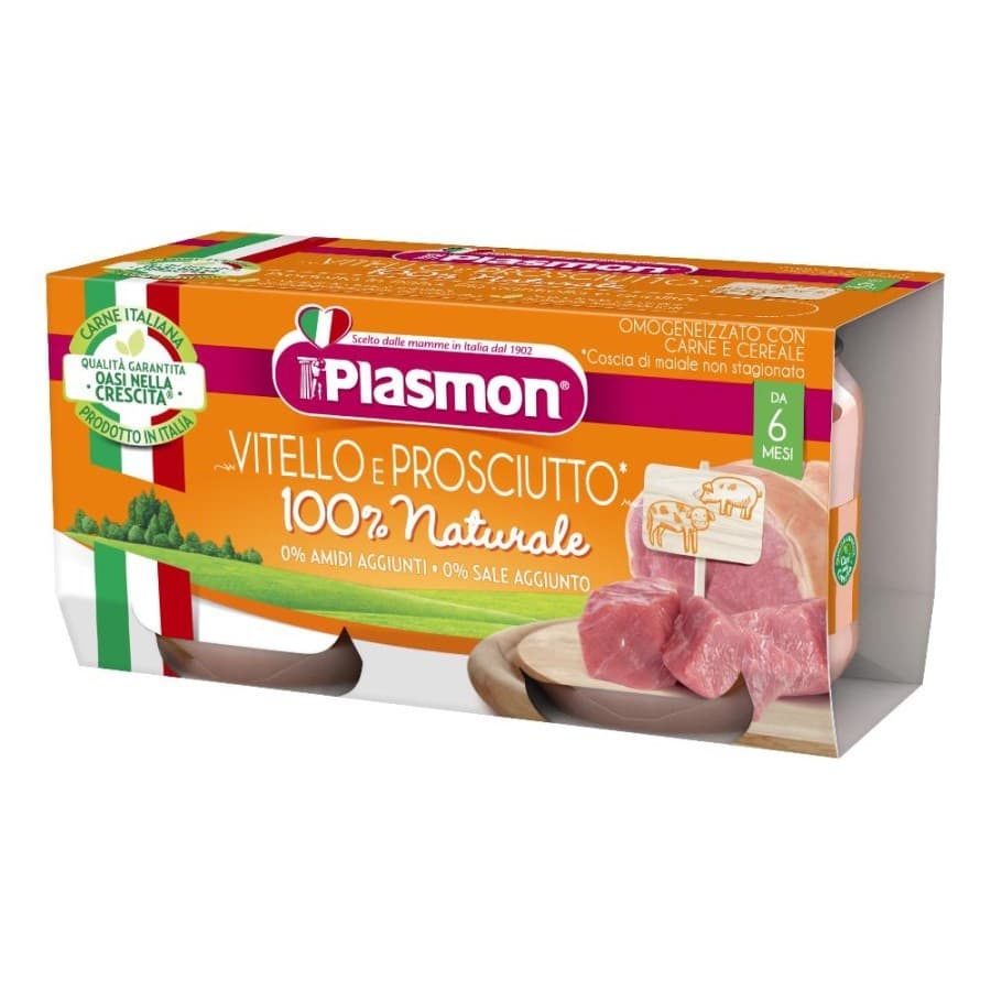 Plasmon omogeneizzato con carne gusti assortiti, 80 g x2 – Iper La grande i