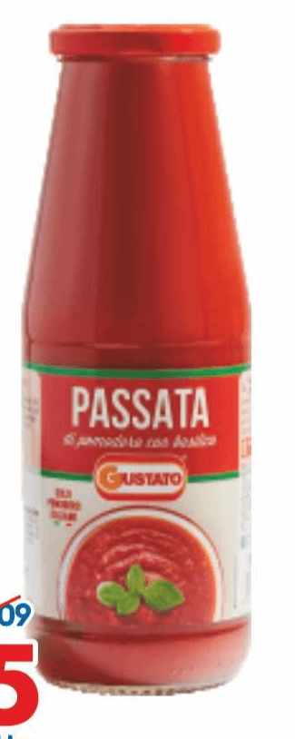 Gustato passata 690 g in offerta da MD