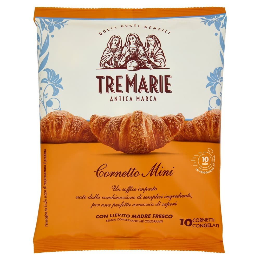 Mini Cornetti Tre Marie 300 g in offerta da Esselunga