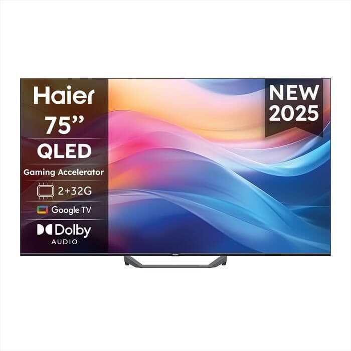 Haier Smart TV QLED Serie S80 H75S80FUX 75" in offerta da Euronics
