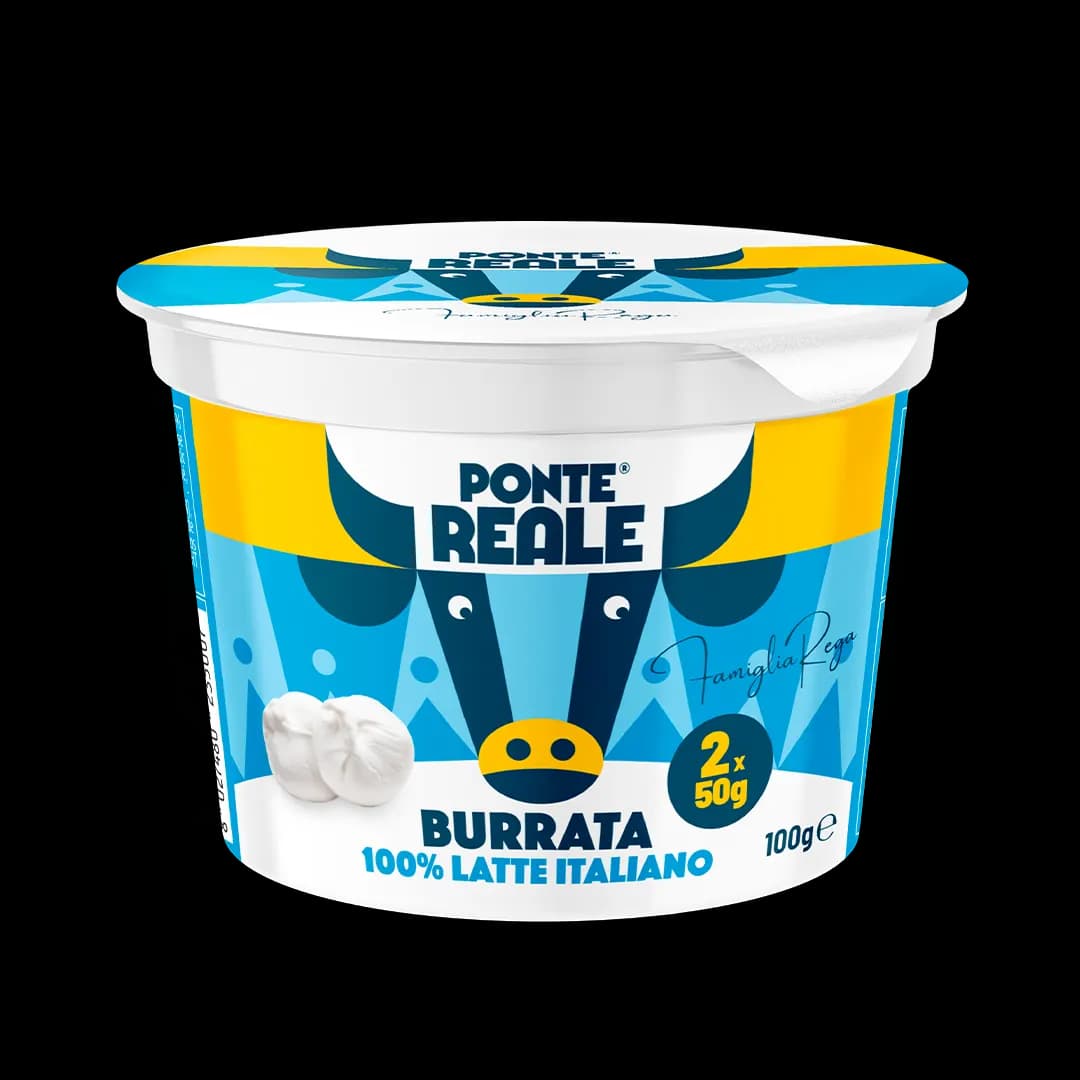 Burrata Ponte Reale, 2x50 g – Il Gigante