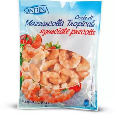 Code di Mazzancolla Tropicale sgusciate precotte, 240 g – Eurospin
