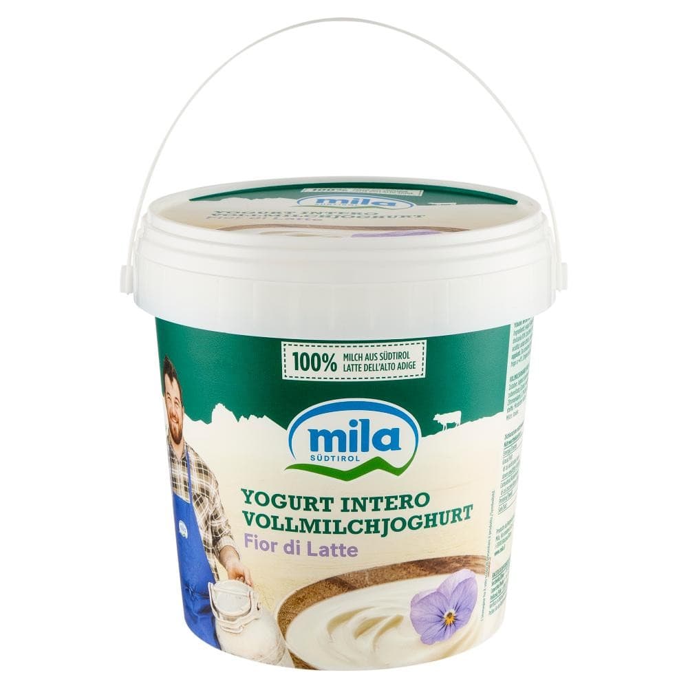 Mila Yogurt Intero Fior di Latte o Latte Fieno di Montagna, 1 kg – Iper La grande i