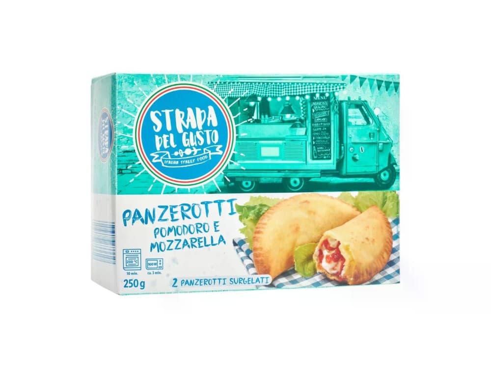 Strada del Gusto panzerotti con pomodoro e mozzarella, 250 g – Lidl