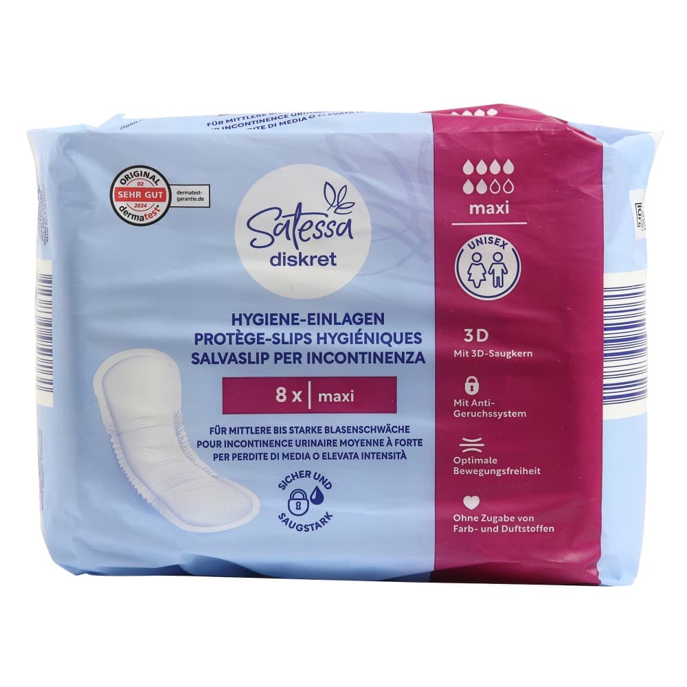 Satessa assorbenti maxi 20/12 pezzi in offerta da ALDI
