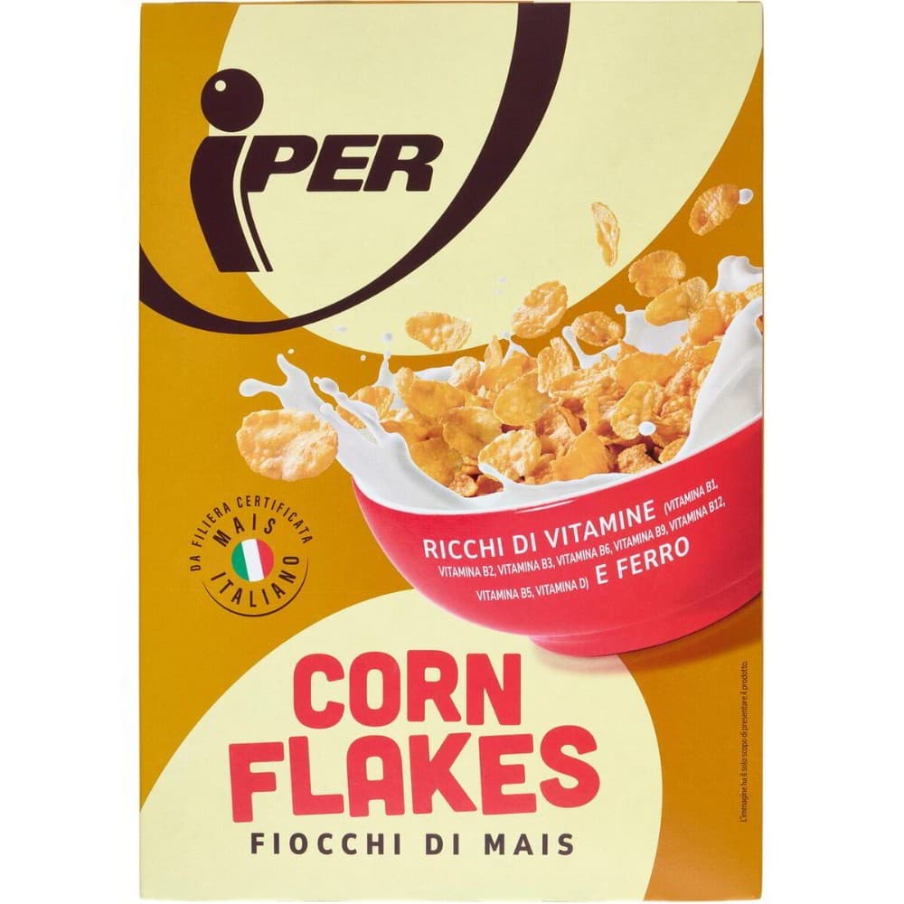 Corn flakes 375 g Iper in offerta da Iper La grande i