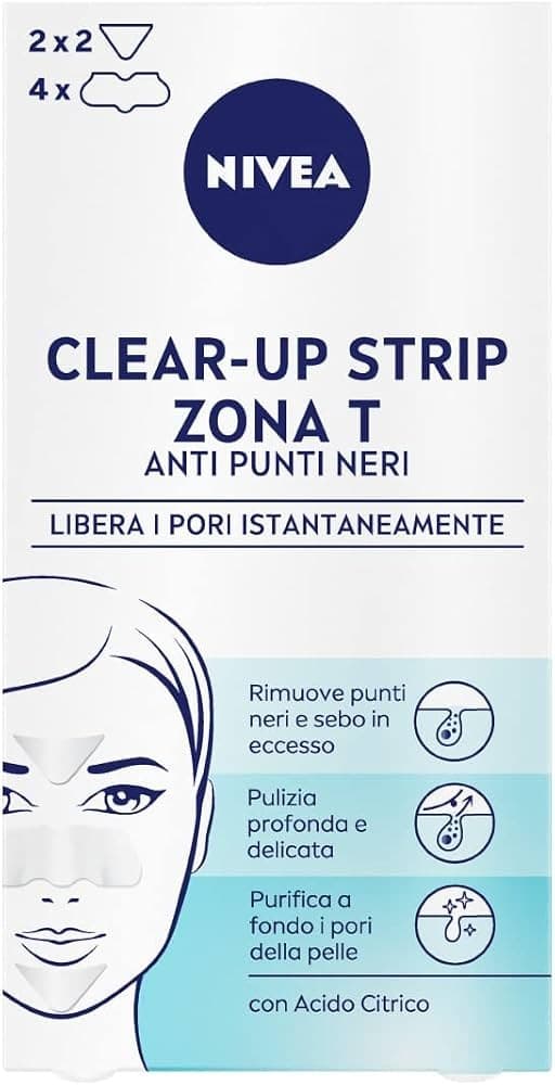 NIVEA Clear-up Strips Zona T, 6 pezzi – Lidl