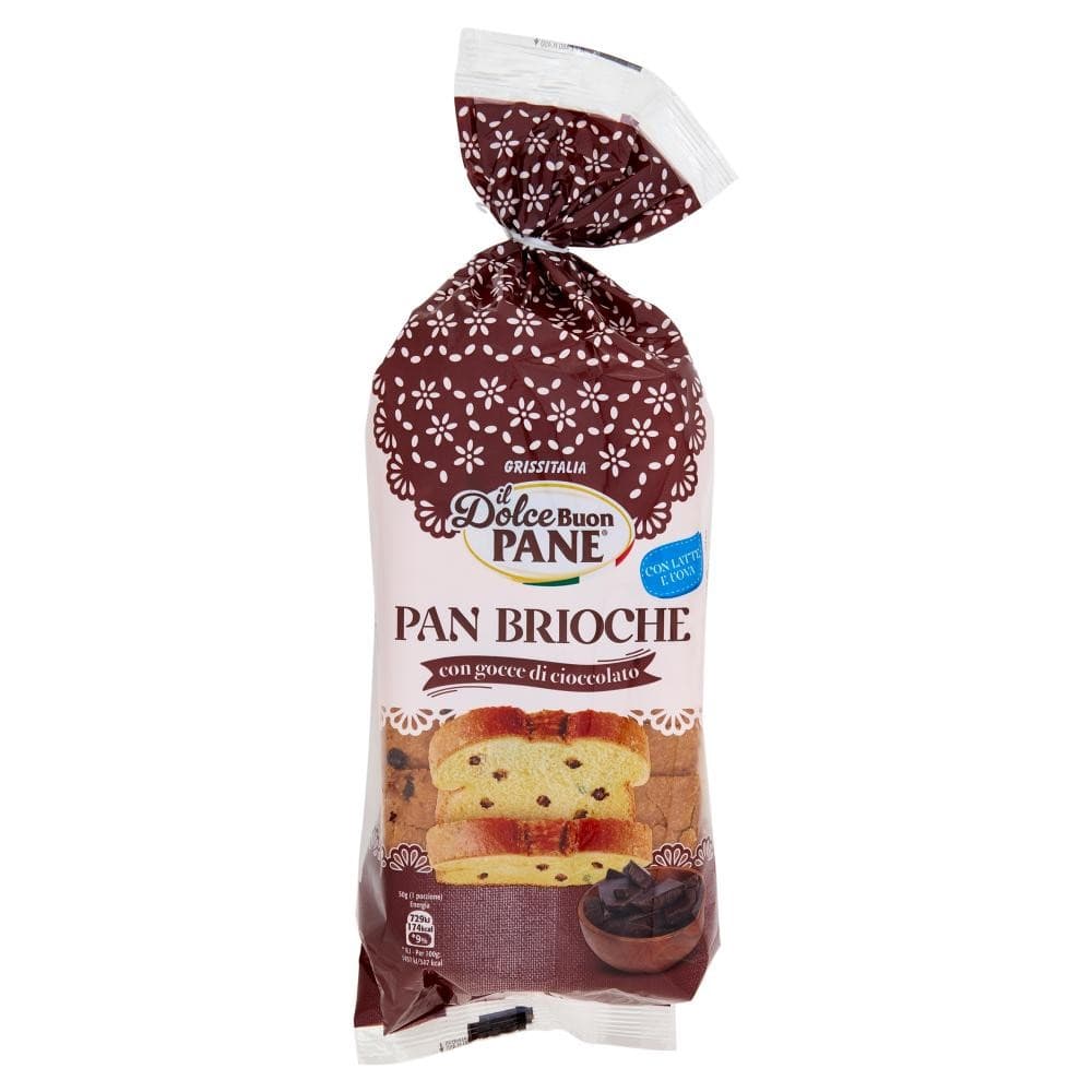 Il Buon Pane Pan Brioche con Gocce di Cioccolato, 500 g – ALDI