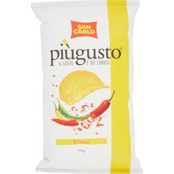 Patatine "Più gusto" San Carlo, g 150 – Panorama