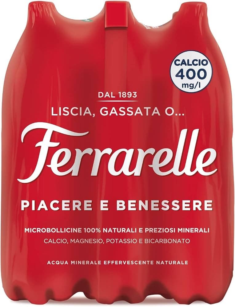 Ferrarelle acqua minerale effervescente naturale, 6 x 1,5 l – Lidl