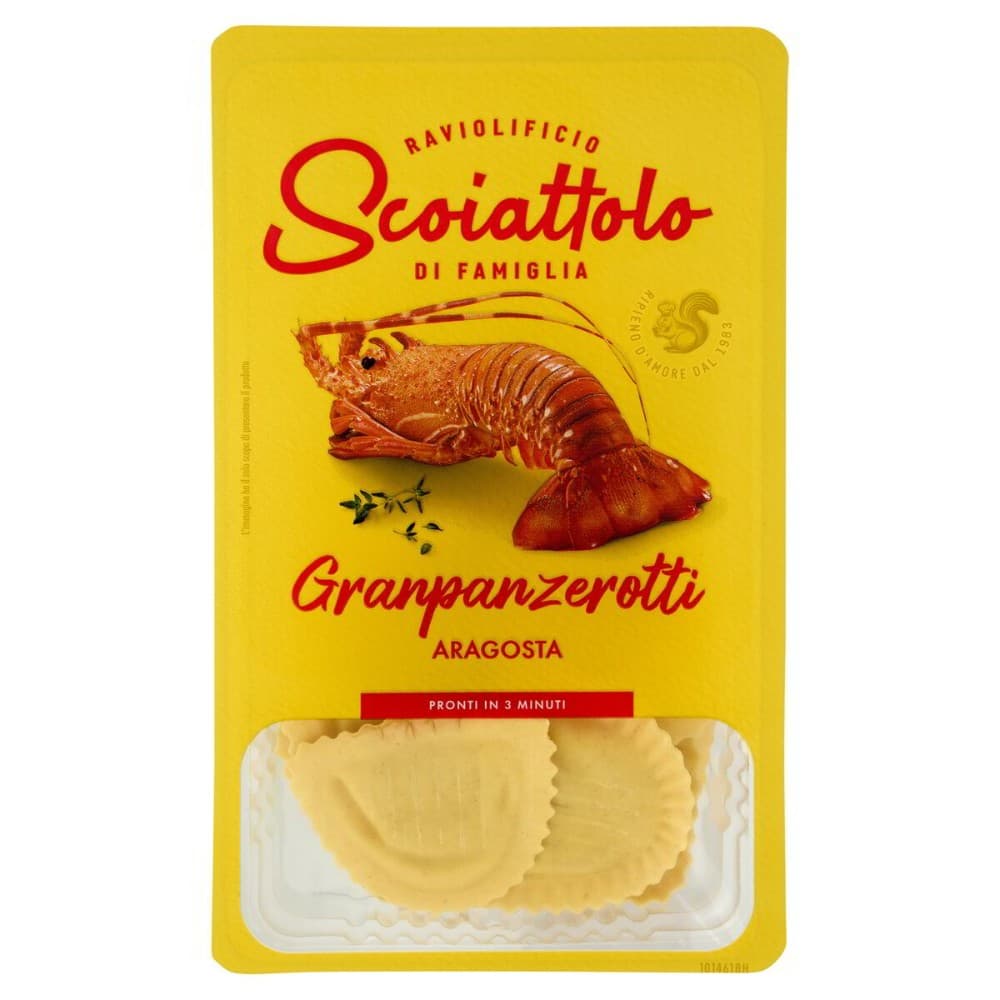 Pasta Ripiena Ripieno Aragosta, 200 g Scoiattolo – Panorama