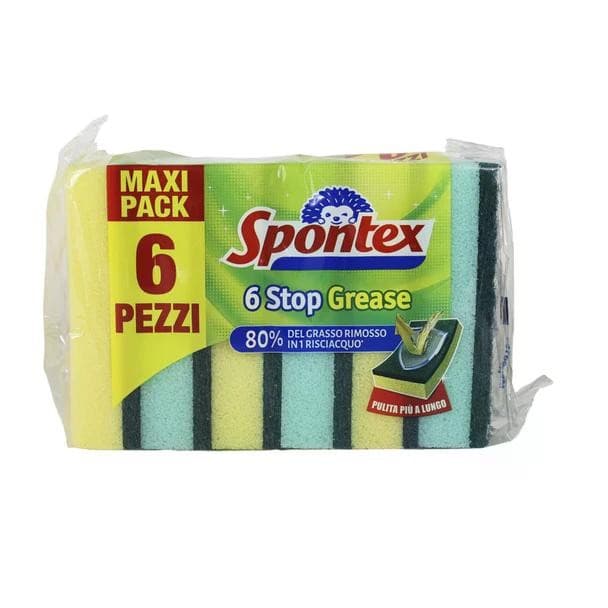 Spugne abrasive Multipower Spontex 6 pezzi in offerta da Bennet