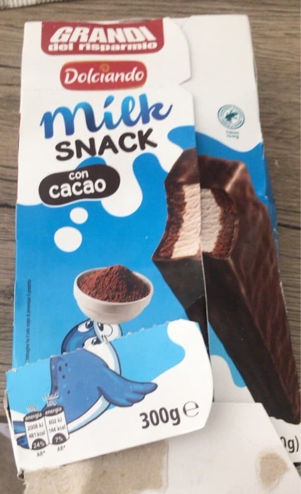 Dolciando Grandi del risparmio milk snack, 10 x 28 g – Eurospin