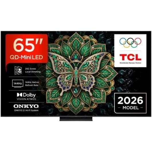 TV QD-Mini LED 65C6K PRO, 65" TCL – Trony