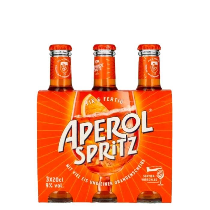 Aperol Spritz o Soda, 3x20 cl o 6x125 ml – Esselunga