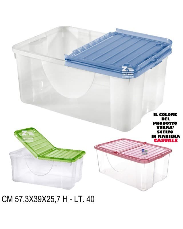Contenitore Dodo's con coperchio, 40 L – Eurospin