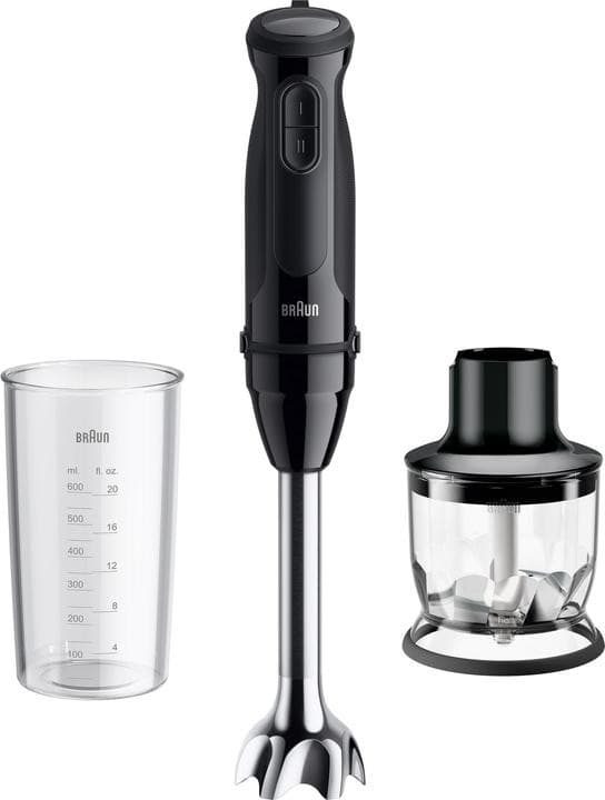 Braun frullatore a immersione Minipimer MultiQuick5 MQ30201MBK – Comet