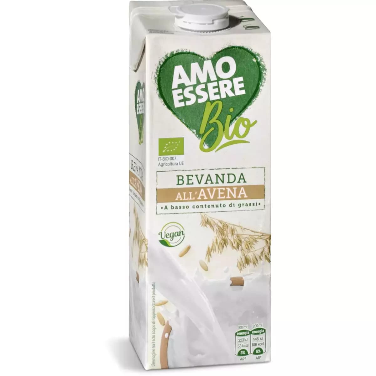 Bevanda all'Avena 1 l Amo Essere Bio in offerta da Eurospin