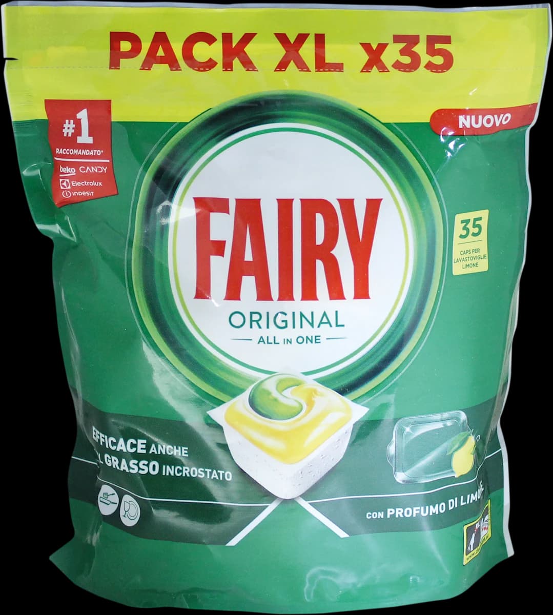 Detergente lavastoviglie Fairy 19/21/35 caps in offerta da Il Gigante