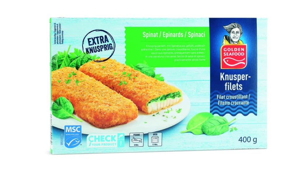 Filetti di merluzzo croccante, 400 g Golden Seafood – ALDI