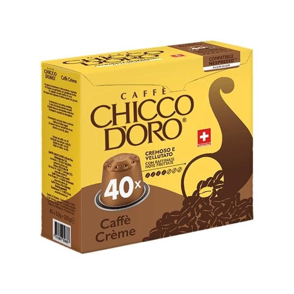 Capsule Compatibili Nespresso Chicco D'oro Conf. 40 caps 220 g in offerta da Carrefour