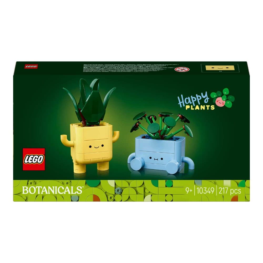 LEGO Botanicals Piantine Felici, 217 pcs – Carrefour