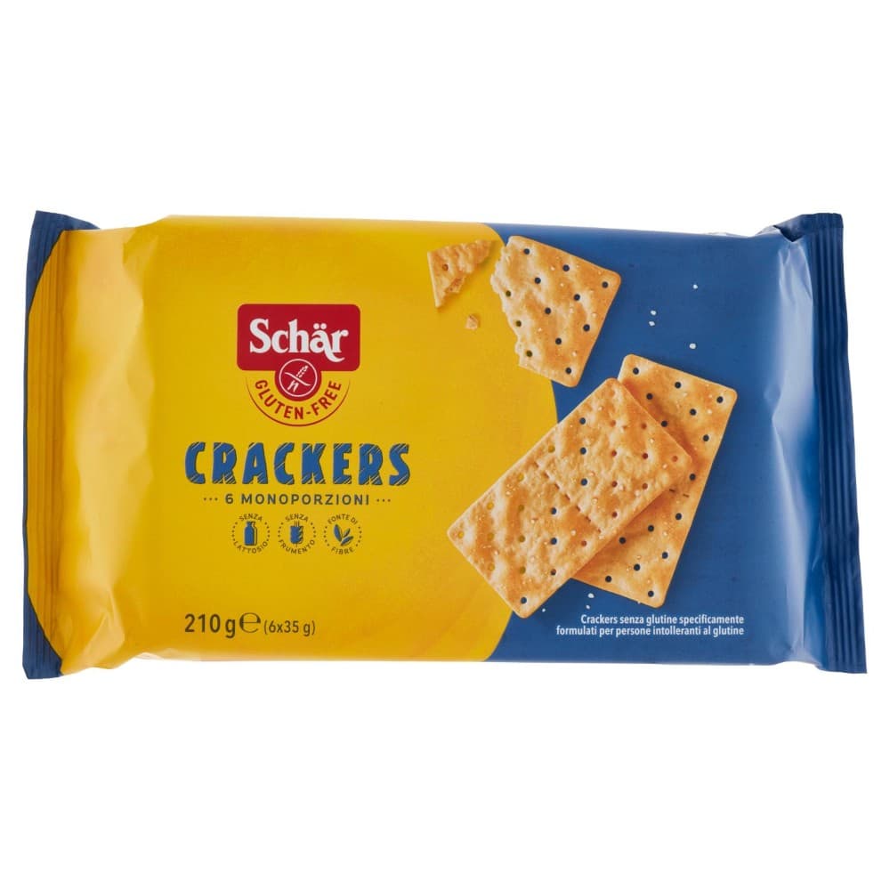 Schär Crackers Senza Glutine, 6 pezzi, 210 g – Iper La grande i