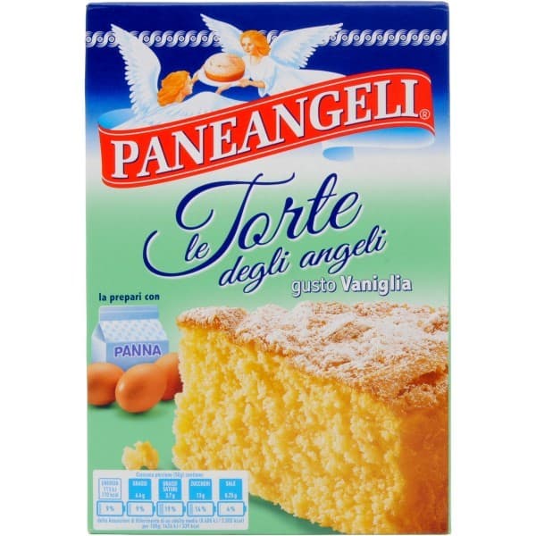 Le torte degli angeli gusto vaniglia Paneangeli, 405 g – Bennet