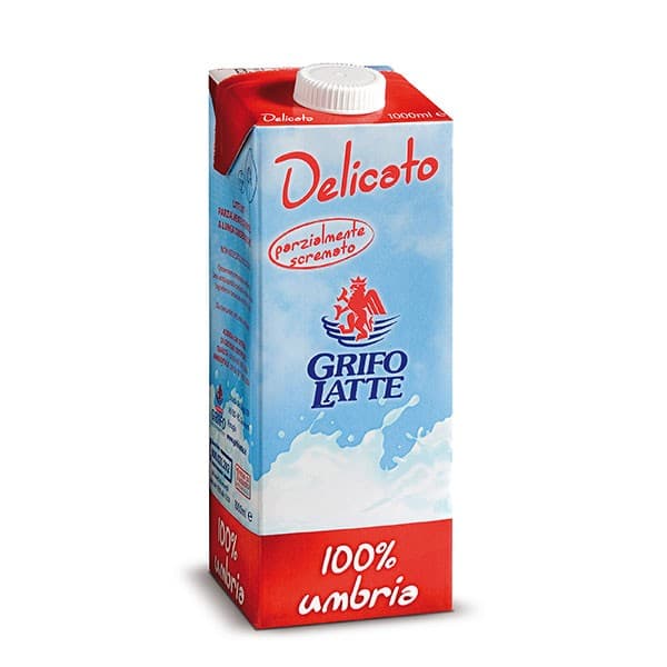 Latte UHT parzialmente scremato, 1000 ml GRIFO – Il Gigante