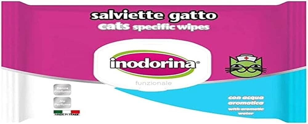 Salviette per cani e gatti profumazioni assortite, 110 pezzi INODORINA – Iper La grande i