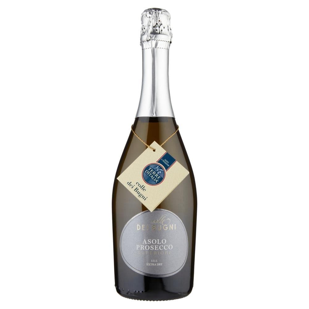 Terre d'Italia Asolo Prosecco Superiore DOCG Extra Dry Colle dei Bugni, 750 ml – Carrefour