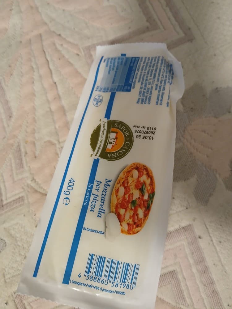 Mozzarella per pizza, 400 g Sapor di Cascina – Penny