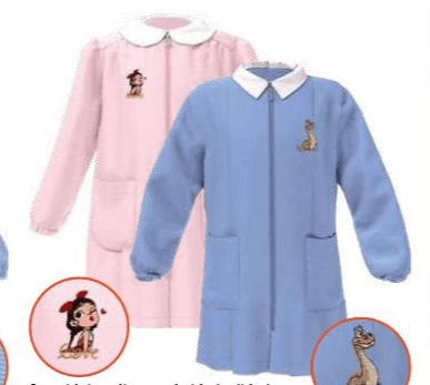 Grembiule asilo con bottoni bimbo/bimba Dieci e Lode in offerta da Iper La grande i