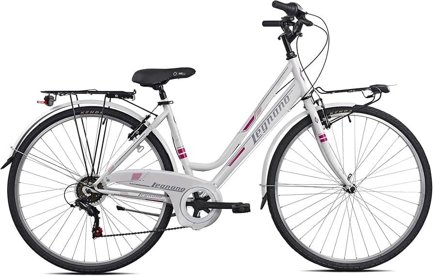 Bicicletta trekking 28" in offerta da Carrefour