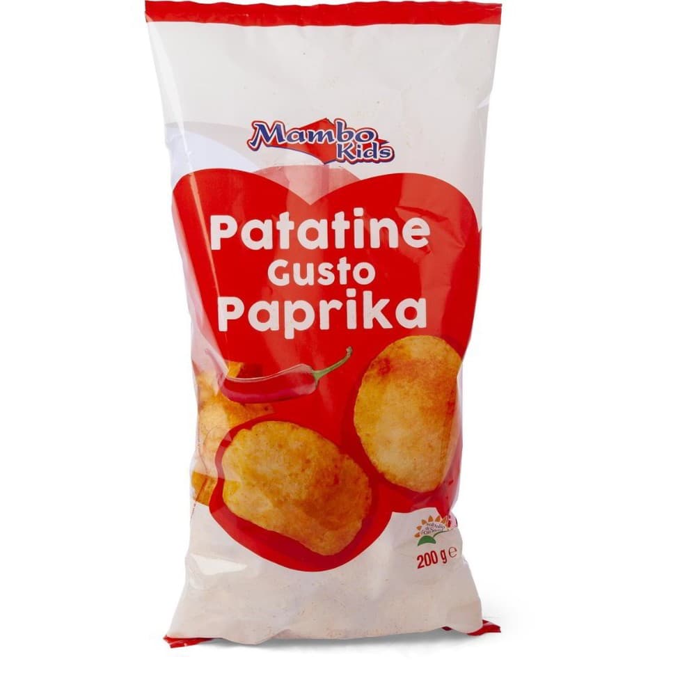Patatine gusto paprika, 200 g – Eurospin