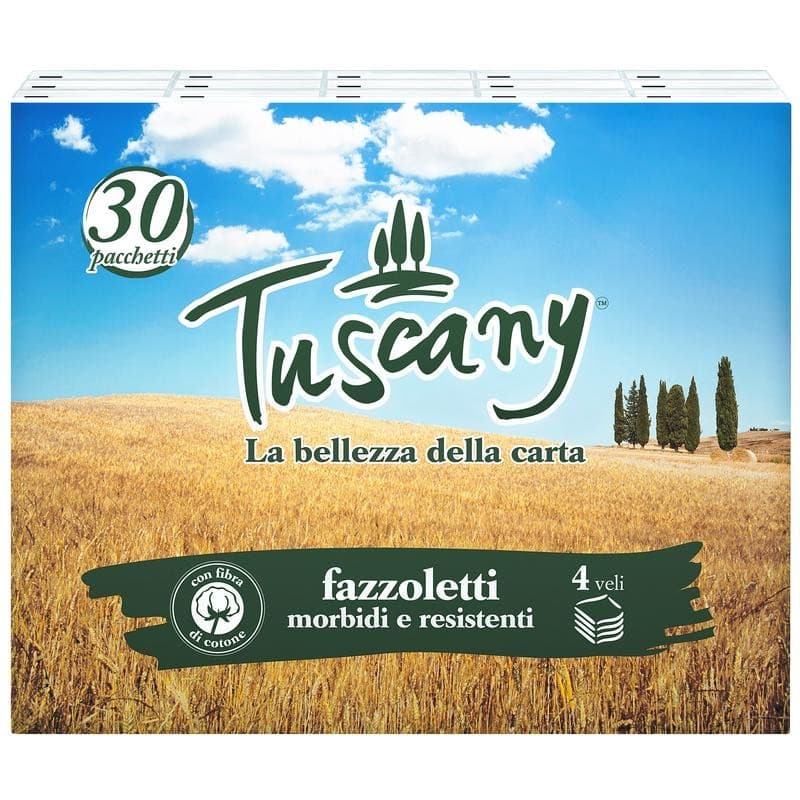 Tuscany fazzoletti, 30 pacchetti – MD