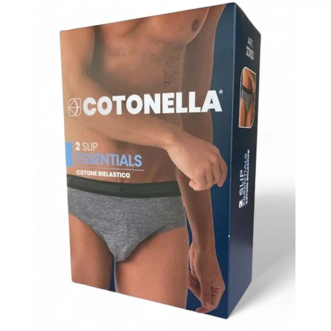 Slip Uomo Cotonella 2 pezzi in offerta da Carrefour