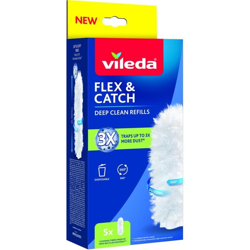 VILEDA flex&catch 5 pz/kit+1 pz in offerta da Tigota