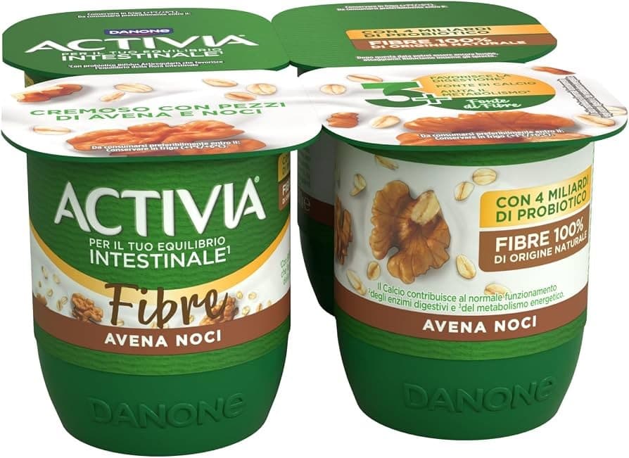 Bifidus Fibre Bianco Cereali/Avena Noci, 4 x 125 g family – Eurospin