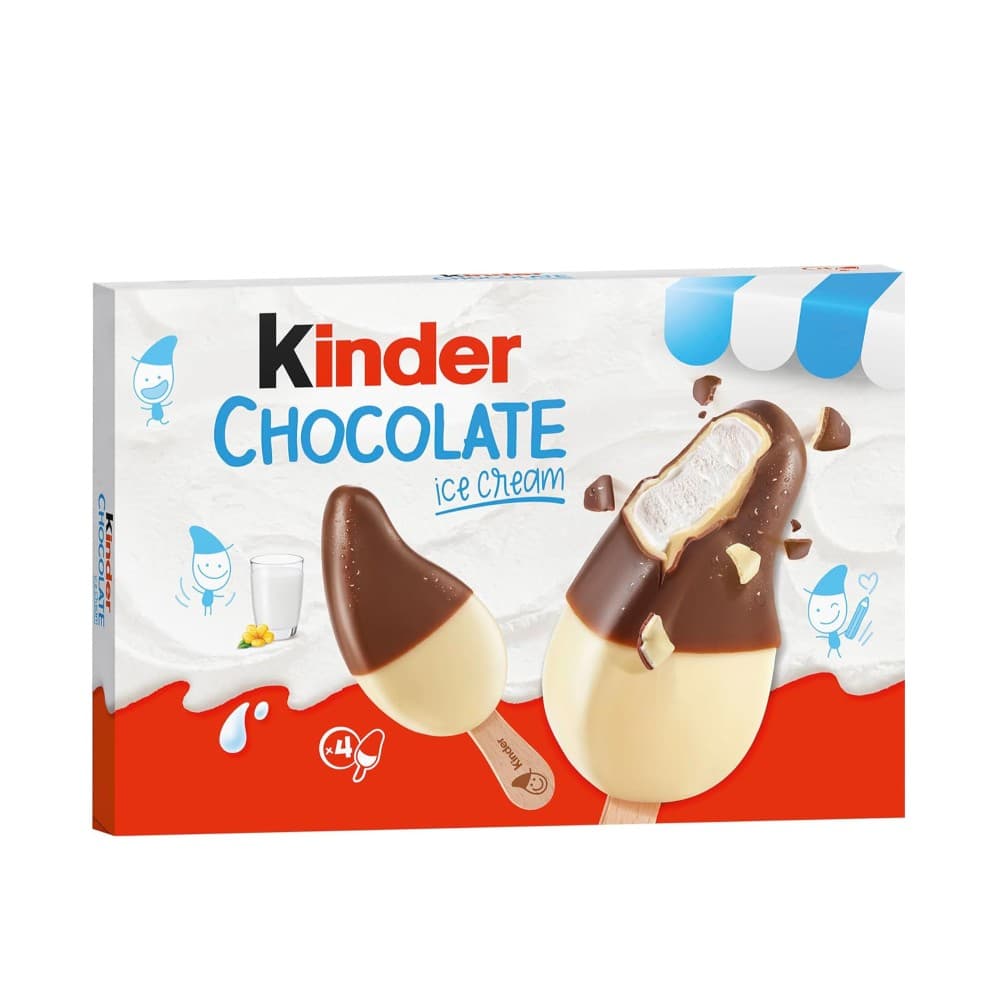 Kinder Chocolate Ice Stick 4 pz, 152 g in offerta da Carrefour