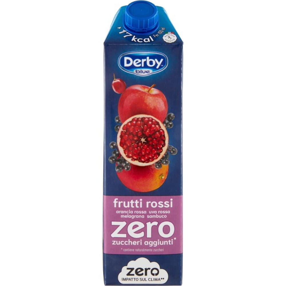 Bevanda alla frutta Linea Zero Derby Blue, 1 L – Bennet