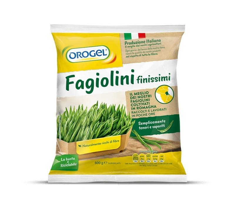 Fagiolini finissimi Orogel 600 g in offerta da Carrefour