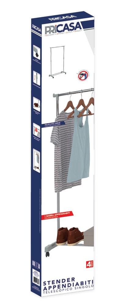 Stender singolo porta abiti in offerta da Bennet