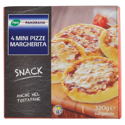 Mini pizze margherita 320 g Pam in offerta da Panorama