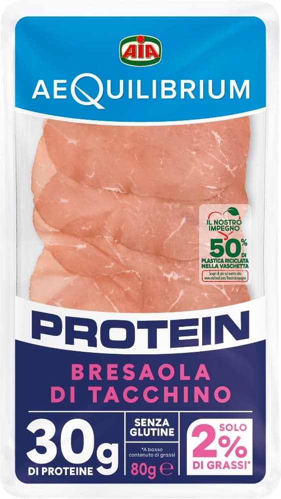 Bresaola di tacchino Aequilibrium Aia, 80 g – Bennet